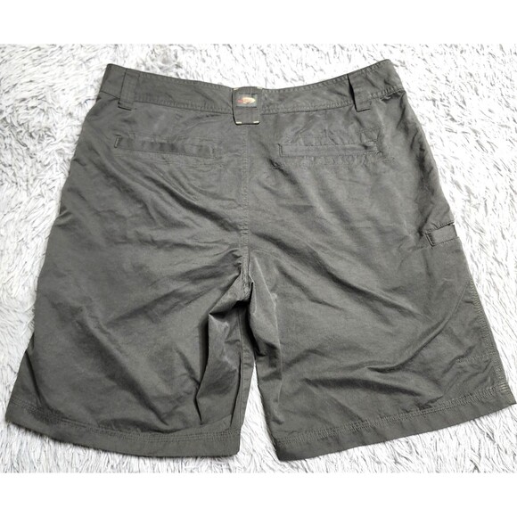 Orvis Shorts Mens 36 Green Gray Performance Outdoor Quick Dry Cargo Pockets Golf - Picture 2 of 12